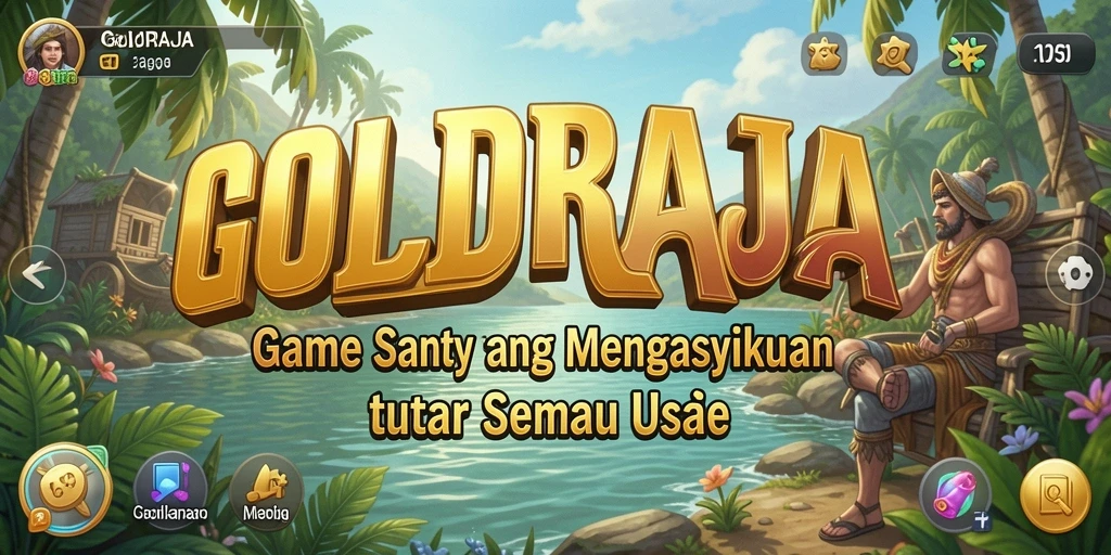 Screenshot gameplay GOLDRAJA menampilkan momen seru dan tantangan menarik.