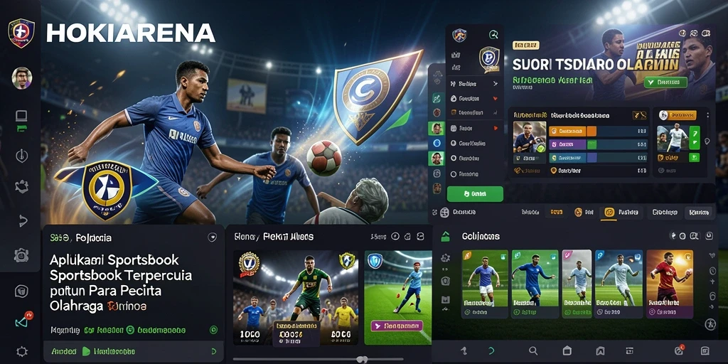 Tampilan menarik dari gameplay HOKIARENA yang menampilkan taruhan olahraga.