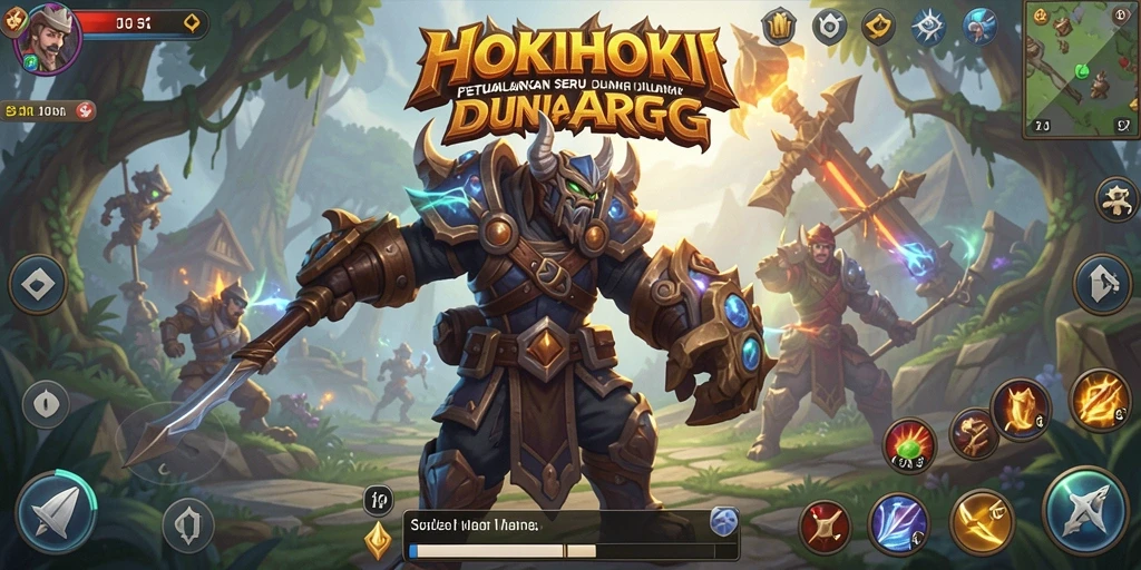 Gameplay menakjubkan dalam HOKIHOKI, penuh aksi dan strategi.