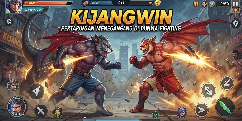 Tampilan menarik dari pertarungan di KIJANGWIN yang mendebarkan.
