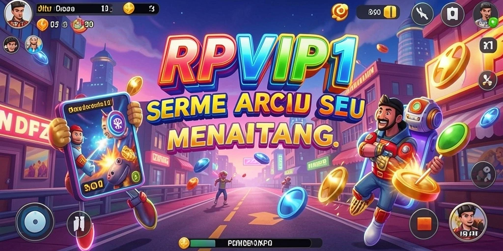 Tampilan gameplay menarik dari RPVIP1 yang menampilkan aksi seru dan tantangan arcade.