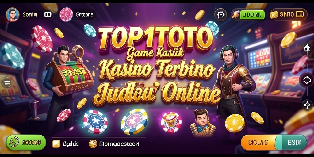 Screenshot gameplay TOP1TOTO menampilkan keseruan permainan Kasino.