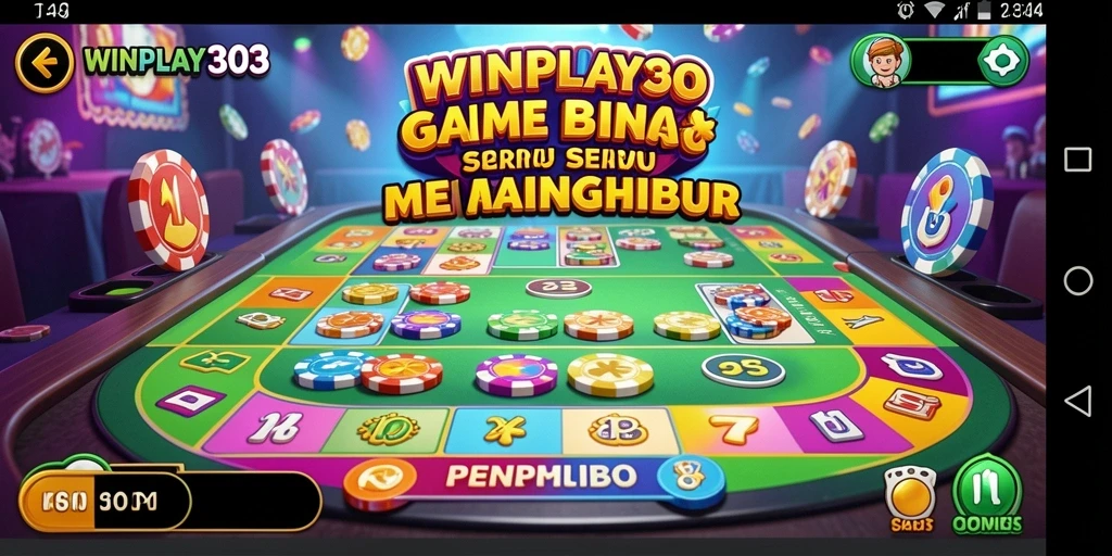 Screenshot WINPLAY303 dengan gameplay Bingo yang menarik dan seru.